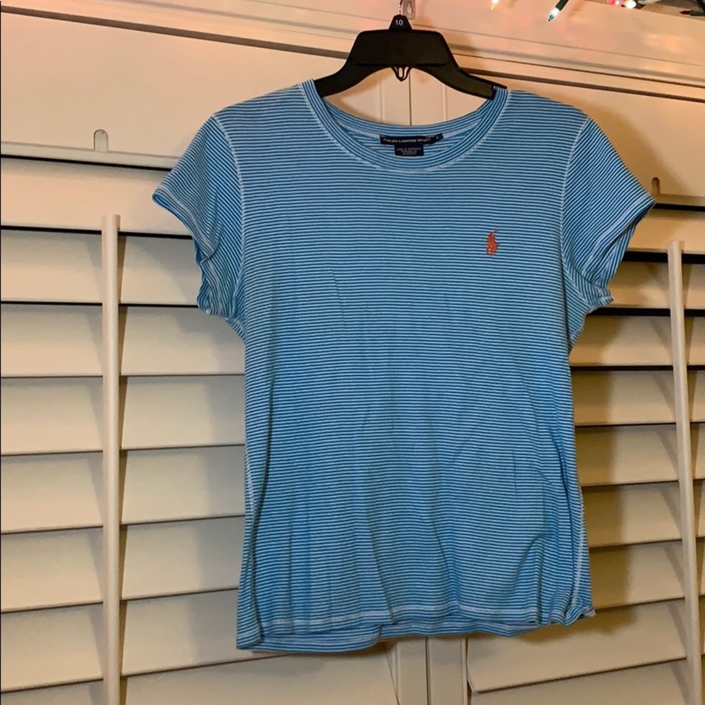 Ralph Lauren sport striped ladies shirt